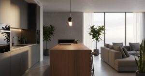Nowoczesny design kuchni otwartej 2026: inspiracje i trendy