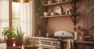 Inspiracje do małych kuchni boho 2026: Stwórz przytulne wnętrze!